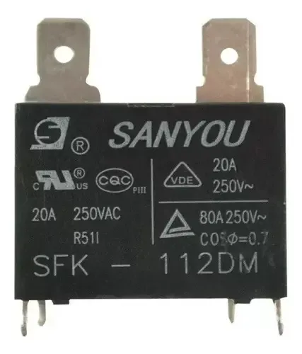 Relay O Relevador Para Minisplit Sanyou Sfk 112dm