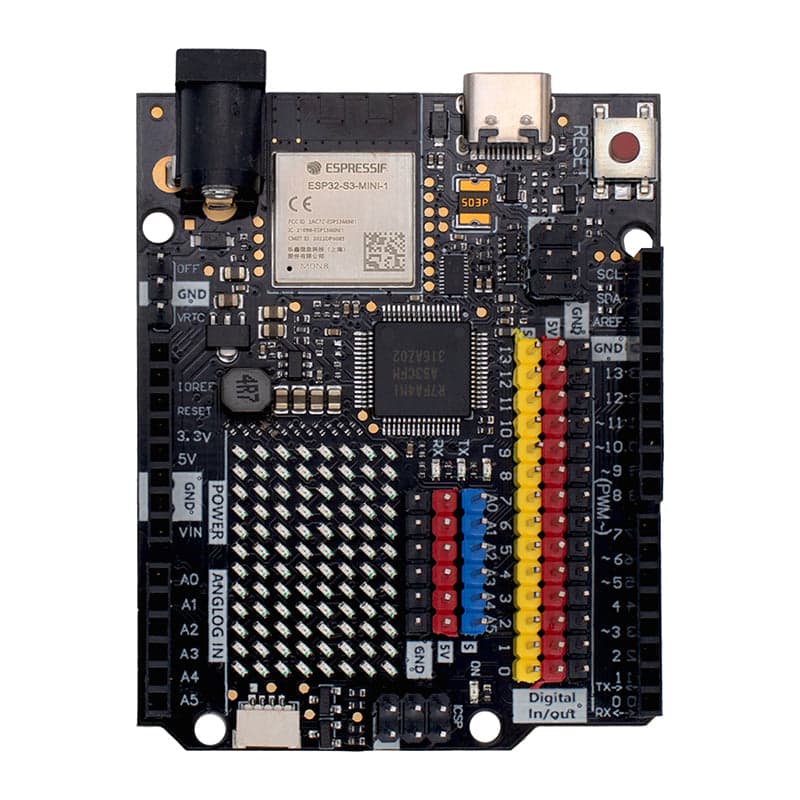 UNO R4 Placa de Desarrollo USB Tipo C WiFi ESP32