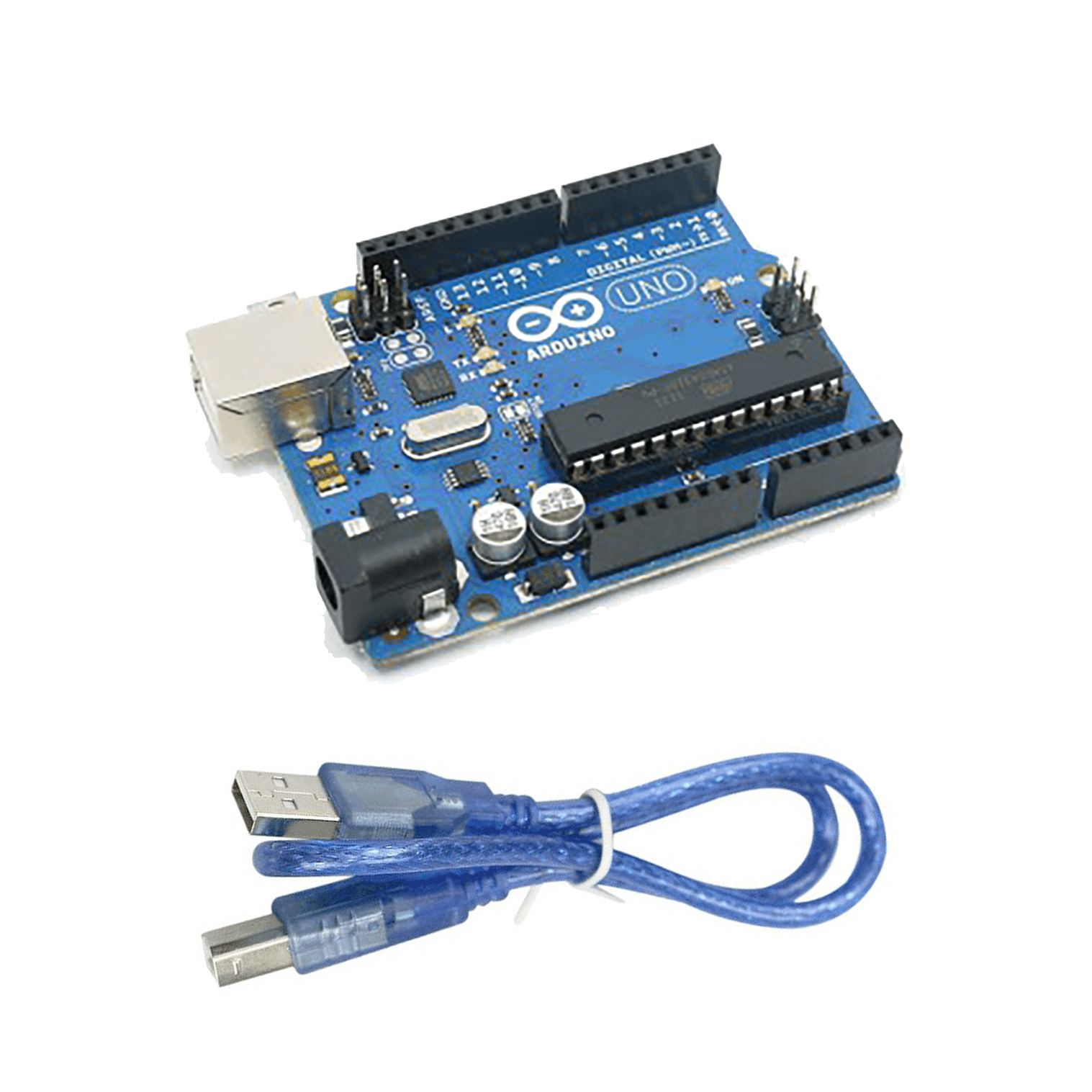 Arduino Uno R3 Tarjeta de Desarrollo Compatible + Cable USB