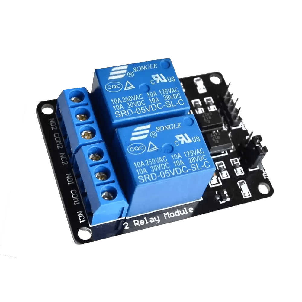 Módulo Relay - Relevador 2 Canales 5V